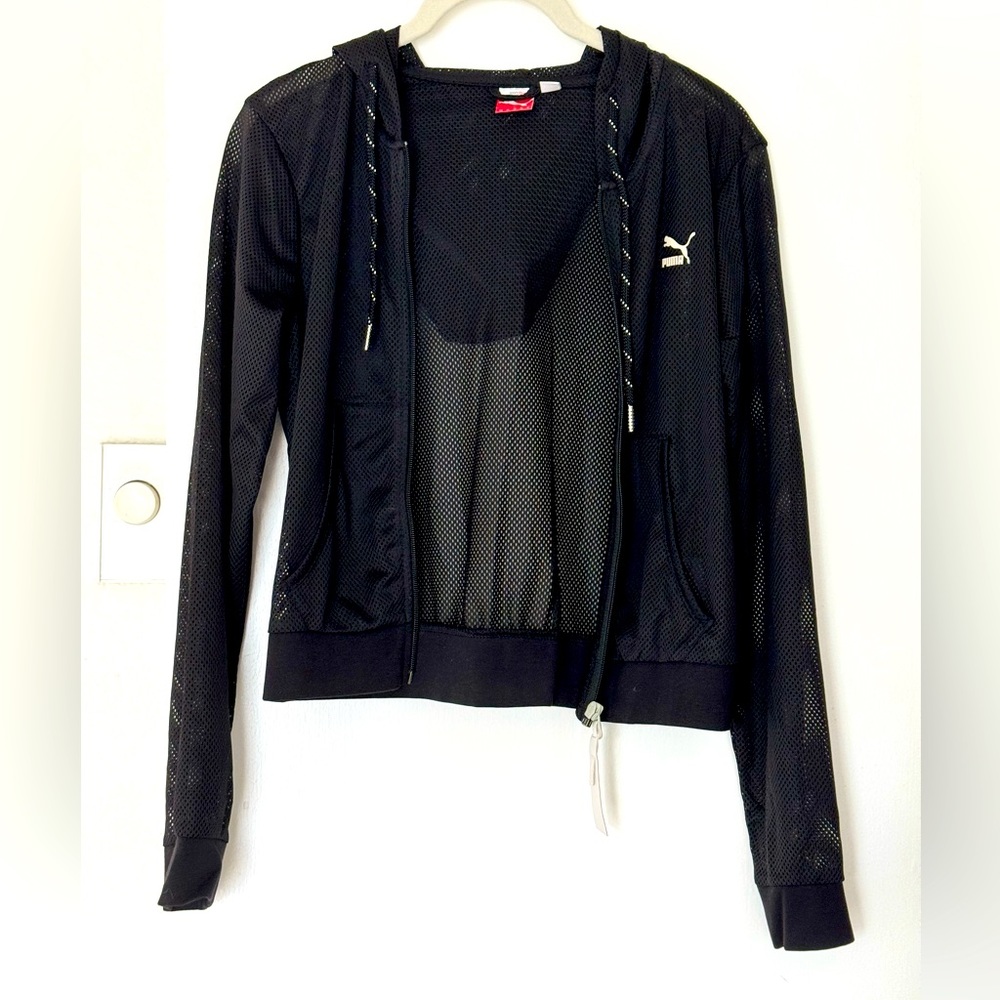 NWOT Puma Mesh Hoodie Sz XS
